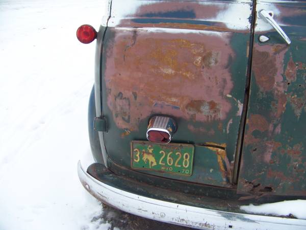 1950 chevy short panel trunk