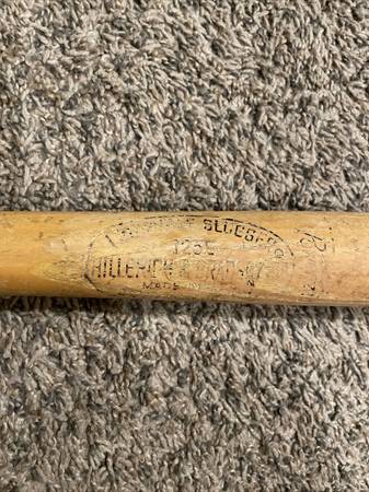 Lot 2 Vintage Wooden Bats Adirondack Lon Hen Little League Baseball Lo