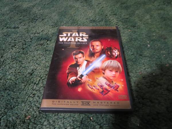 Star Wars Episode 1 The Phantom Menace DVD 2-Disc Set Widescreen