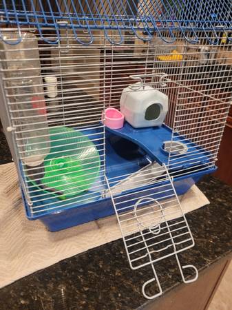 Hamster cage $20.