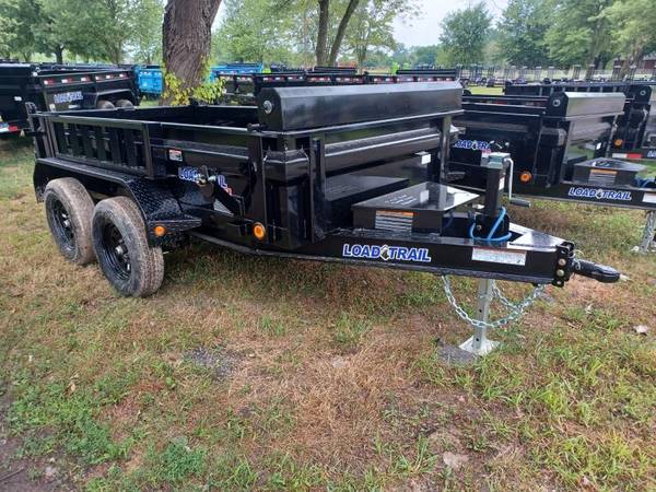 60″ X 10′ LOAD TRAIL 7K TANDEM AXLE DUMP