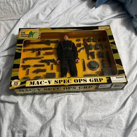 The ultimate soldier, Mac-V spec, ops G RP, figure and accessories