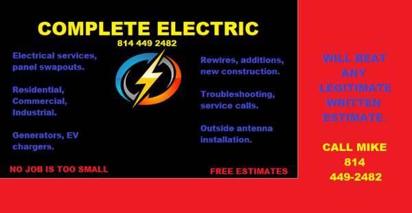 ELECTRICAL WORK / ALL PHASES