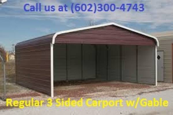 STEEL CARPORT, RV PORTS, GARAGES, SHOPS, COMMERCIAL BUILDINGS ETC!