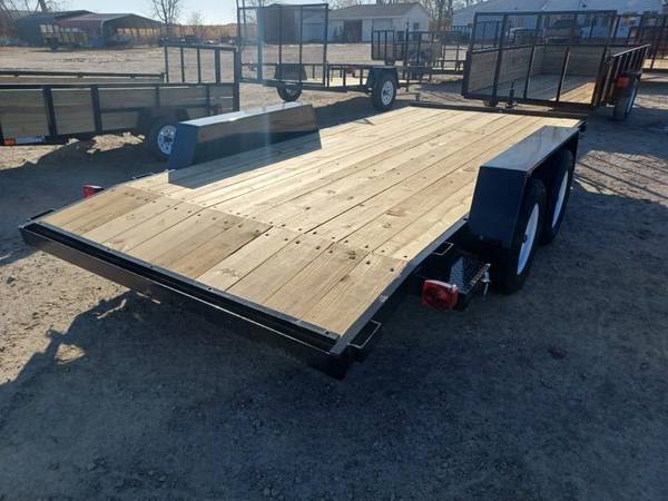 2023 AMO 82×16 2 Axle Brake Car/Race Trailer