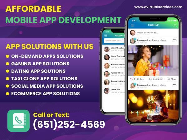 ?? Build Professional Mobile Apps With EVS ??Hire Developers @ $12/HR