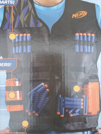 NERF Total Tactical Pack Vest Bandana Dart Pouch Cinch Pack NEW In Box