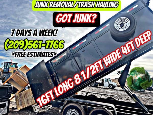 ??????JUNK REMOVAL/TRASH HAULING TREE TRIMMING 7 DAYS A WEEK????