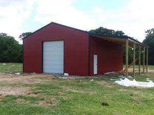 post framed pole barns