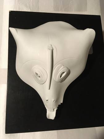 PAUL WUNDERLICH ROSENTHAL LIMITED EDITION “WOLF” MASK SIGNED 500/276