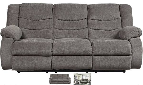 2pc Reclining SOFA & LOVESEAT-Brand new in Plastic