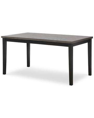 New Ansel Collection Black & Gray Dining Table