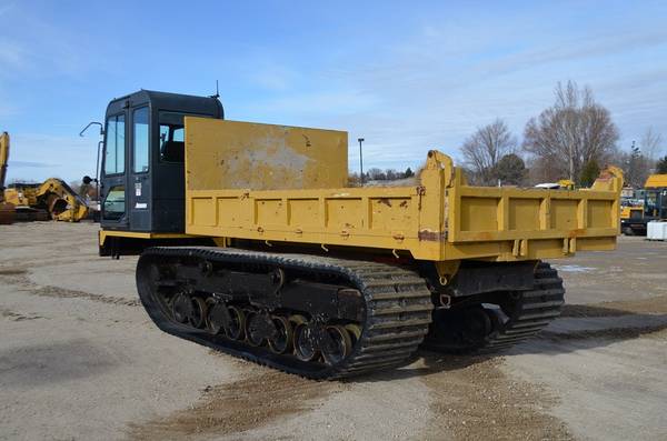 2010 Morooka MST1500VDL crawler dump truck 1,866 hours