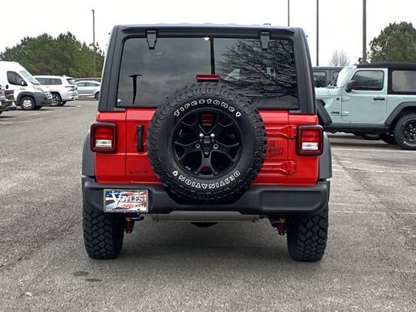 Used 2022 Jeep Wrangler 4WD Convertible Willys