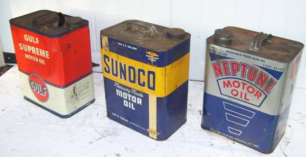 2 gal Oil Cans