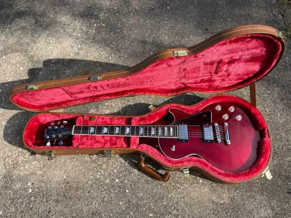 2020 Gibson Les Paul Modern Sparkling Burgundy & beautiful Ebony Trade