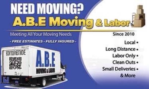 NEED A MOVE ????? LOCAL MOVING, OUT OF STATE MOVING WITH TRUCK ??