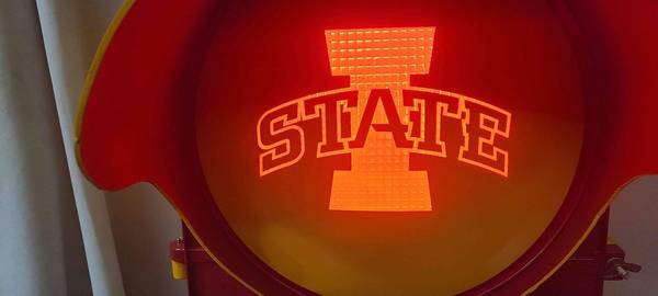 IOWA STATE CYCLONE MANCAVE LIGHT