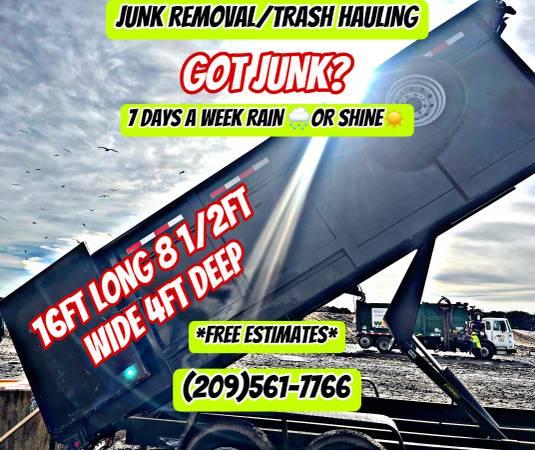 ??????JUNK REMOVAL/TRASH HAULING TREE TRIMMING 7 DAYS A WEEK????