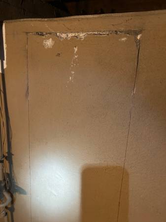 Cement Door Opening Cut Needed