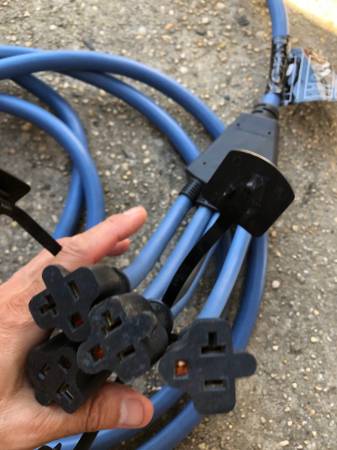 Briggs and Stratton Generator Cord Set Cable Adapter 25 Feet Long