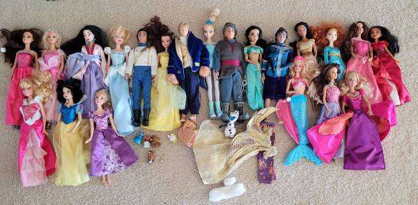 Princess Barbie Doll Lot