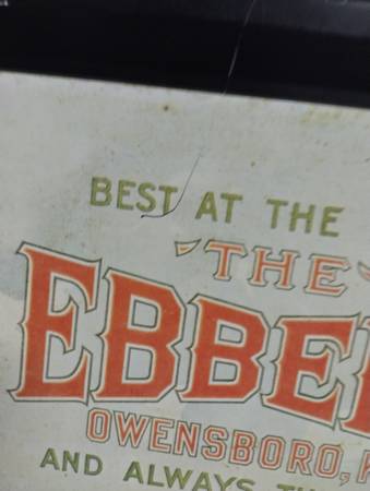 reproduction ebbert wagon sign