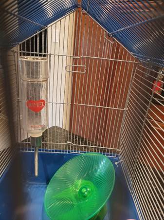 Hamster cage $20.