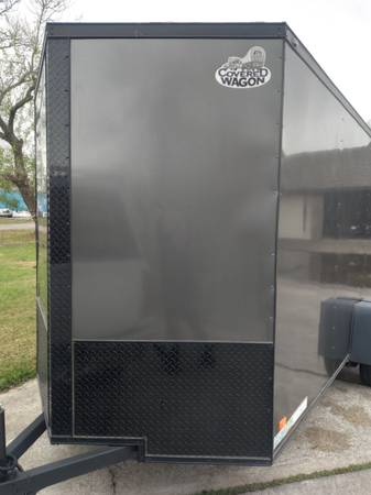 2021 6×12 Enclosed Trailer V-Nose