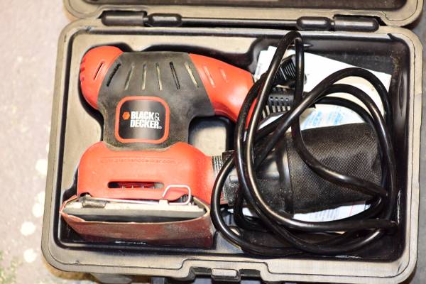 Black & Decker Sander with Case