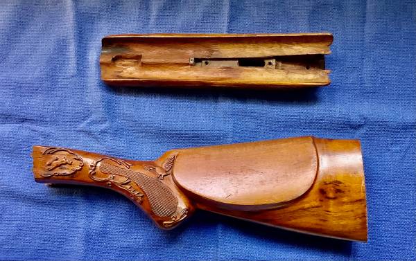 Very high end ornate, hand carved stock