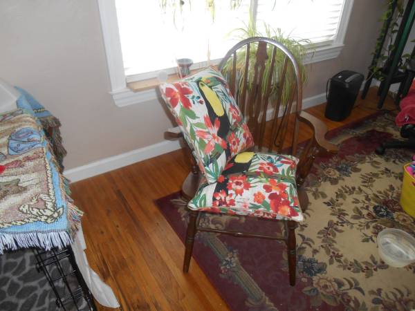 Storage Cabinet, Chair with cushions and If you adore Giraffes!!!!!!