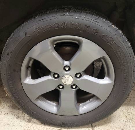 Jeep Grand Cherokee Wheels and Tires 1999 to 2004