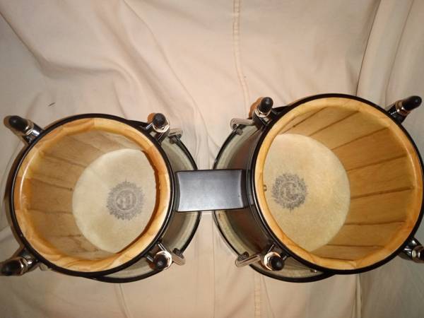 LP City Vintage Sunburst Bongos