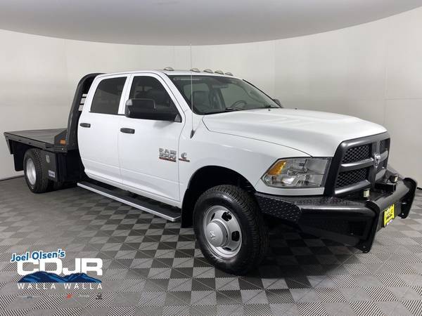 2018 Ram 3500 Diesel 4×4 4WD Truck Dodge Tradesman Crew Cab