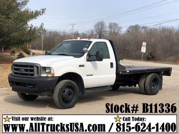 FLATBED & STAKE SIDE TRUCKS CAB AND CHASSIS DUMP TRUCK 4X4 Gas Diesel