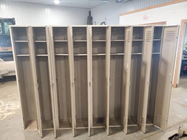 Metal lockers