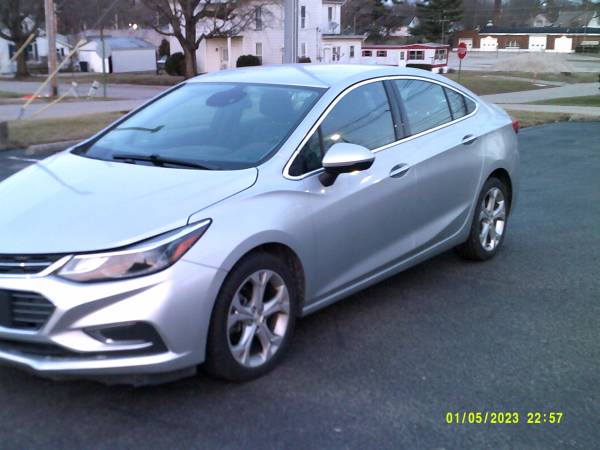 2017 CRUZE PREMIER-40mpg-47k miles-SAYS IT ALL-