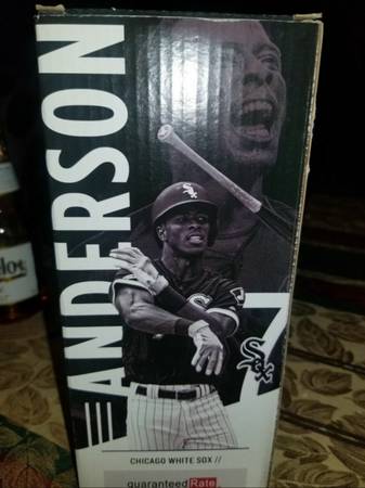 White Sox Tim anderson bat flip bobblehead