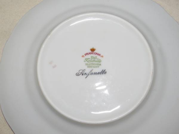 K&A Krautheim Franconia Linfanette Selb Bavaria Germany Dinner Set