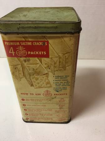 Nabisco Saltine Can – 1960’s