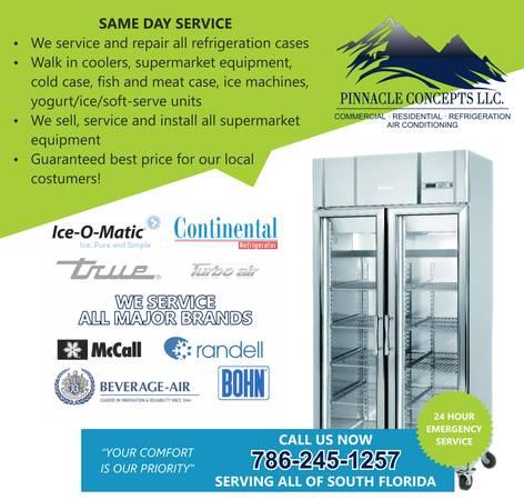 COOLING EQUIPMENT SERVICE AND REPAIR COOLER FREEZER RESTURANT/BAR