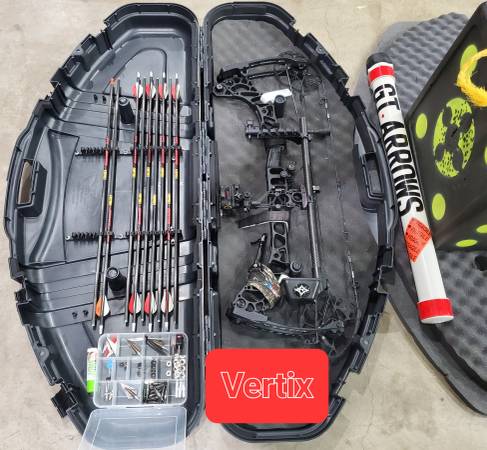 *(ARCHERY)* *(COMPOUND BOW)* Mathews Vertix with Accessories