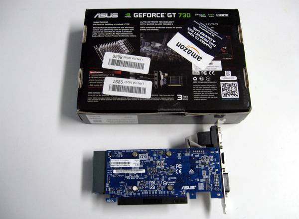 ASUS NVIDIA GeForce GT 730 0db Cooling