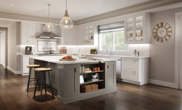 Looking for Gray RTA Kitchen Cabinets? Buy it from Cabinet Showroom