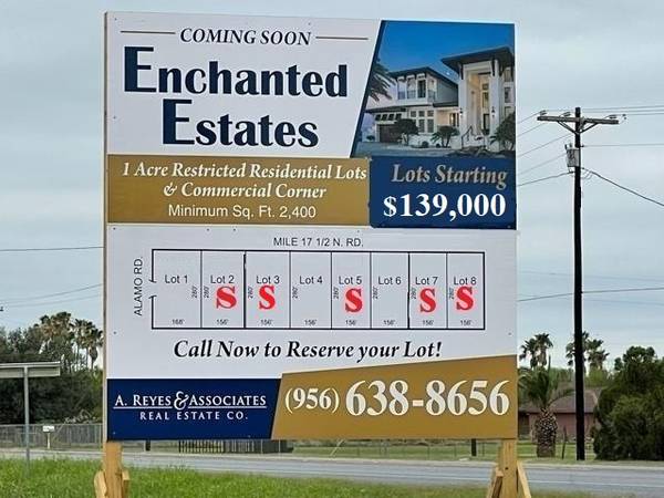 ONE ACRE LOTS Enchanted Estates, 4 Lots Available