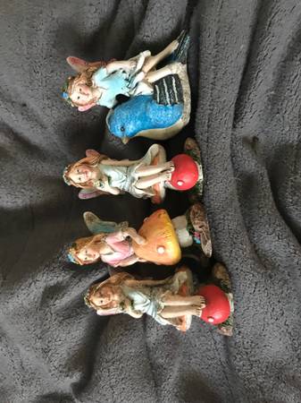 Set Of 4 Fairies