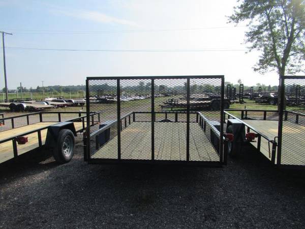 AMO 6×12 low side Utility Trailer