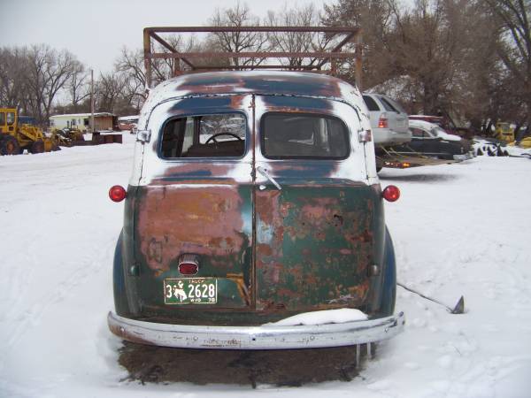 1950 chevy short panel trunk