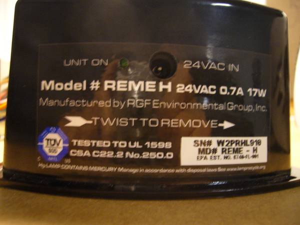 Whole Home In-Duct Air Purifier REME-H by RGF